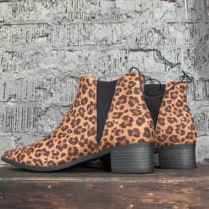 Leopard Booties